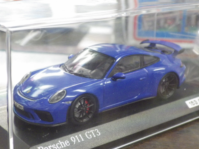 1/43 ミニチャンプス cartima特注品　ポルシェ 911 GT3 限定200pcs