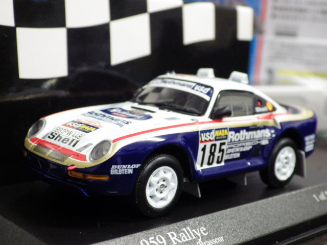 1/43 ߥ˥ץݥ륷959 ѥ꡼ 1986J.  #185 Rothmans