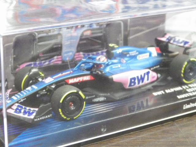 1/43 ߥ˥ץ BWT ALPINE F1 A522 ESTEBAN OCON ȥꥢGP 2022 #31 150pcs