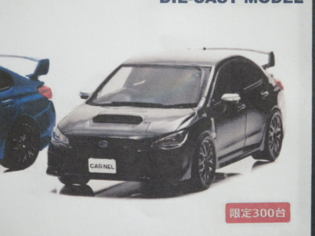 1/43 ͥ Х WRX STI Type S (VAB) 2018 Crystal Black Silica 300pcs