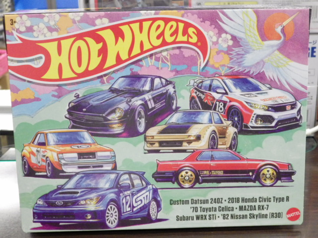 Hotwheels 240ZӥåꥫRX-7WRX STi饤R306楻å