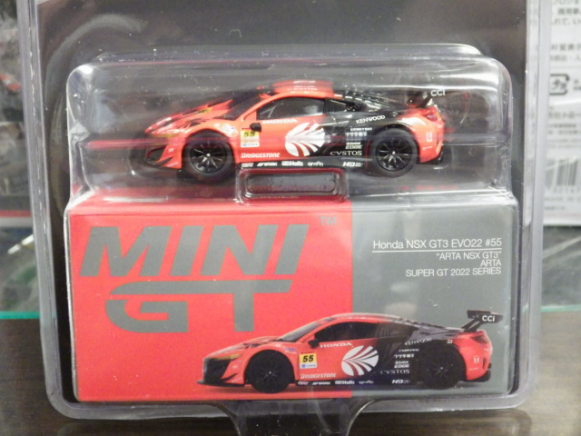 1/64 MINI GT ܸ ۥ NSX GT3 EVO22 SUPER GT 2022 ꡼  ARTA ϥɥ #55