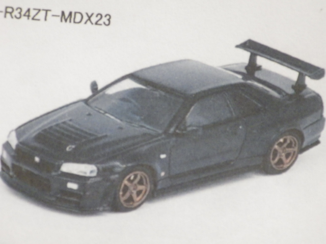 1/64 INNO ޥ졼 㥹  2023 ٥ȸǥ  饤 GT-R (R34) Z-Tuneڥܥ 