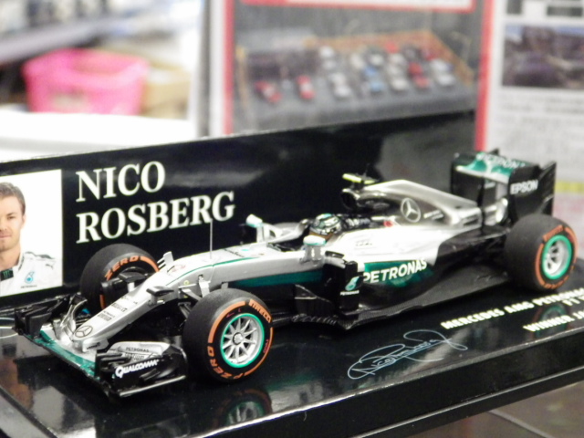 1/43 ߥ˥ץ 륻ǥ AMG ڥȥʥ F1 W07 ϥ֥å GPͥ 2016 N.٥륰 #6