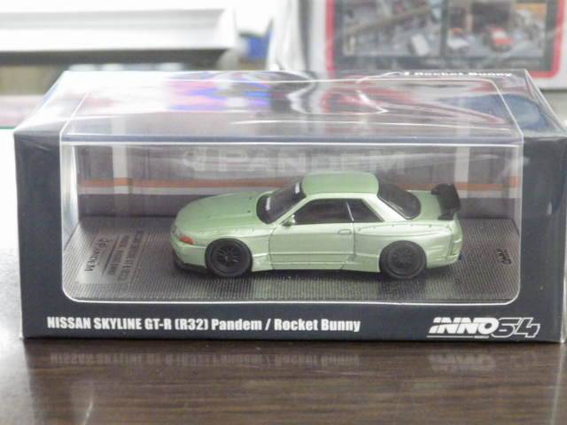 1/64 INNO  饤 GT-R (R32) Pandem/ Rocket Bunnyڥߥ˥ॸɡ