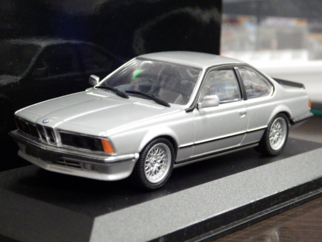 1/43 ミニチャンプス BMW 635 Csi 1982-1987【シルバー】