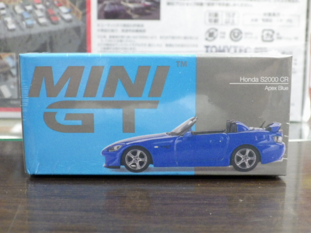 1/64 MINI GT 554 ホンダ S2000 CR アペックスブルー 【左ハンドル仕様】