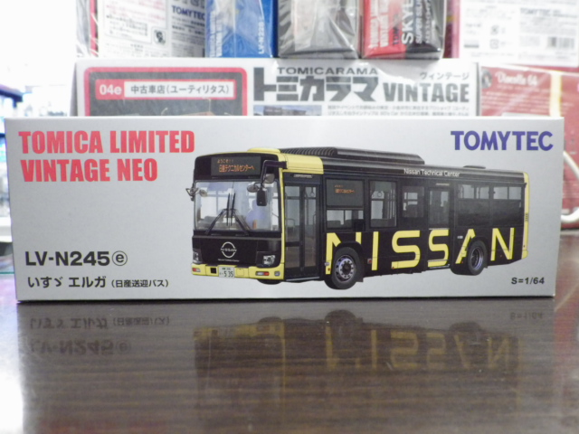 1/64 トミカリミテッドヴィンテージNEO LV-N245e TLV-N245e いすゞ エルガ【日産送迎バス】 1/64 トミカリミテッドヴィンテージNEO LV-N245e TLV-N245e いすゞ エルガ【日産送迎バス】