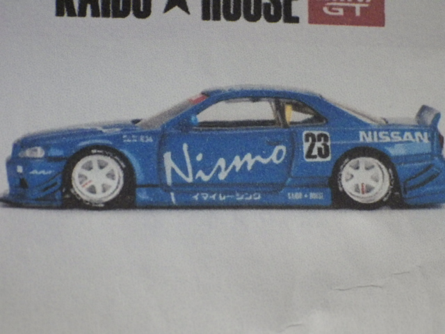 1/64 MINI GT KHMG055  饤 GT-R R34 Kaido Works V3ڱϥɥ͡