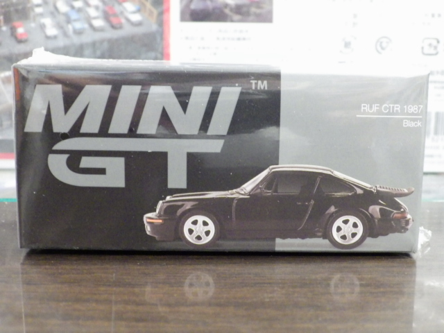 1/64 MINI GT 556 RUF CTR 1987 ブラック【左ハンドル仕様】