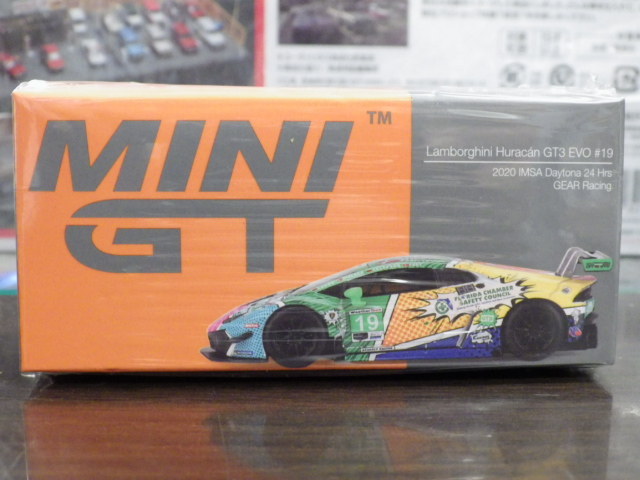 1/64 MINI GT 552 ܥ륮 饫 GT3 EVO 2020 IMSA ǥȥ24hrs  #19 ںϥɥ͡