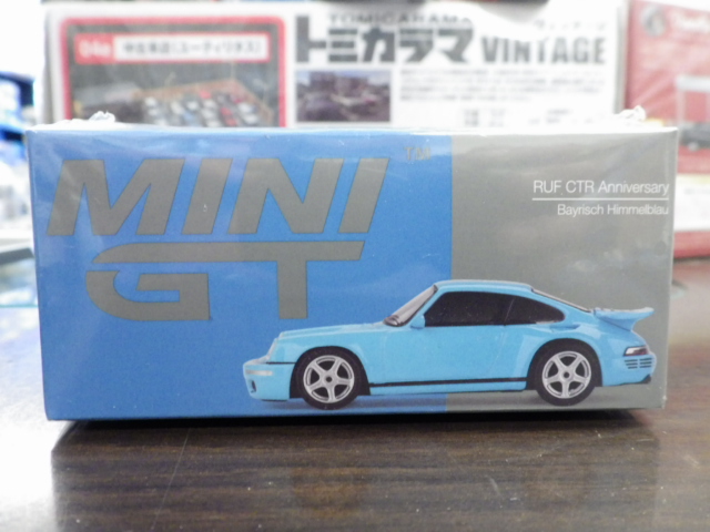 1/64 MINI GT 562 RUF CTR ˥С꡼ (Bayrisch Himmelblau) ںϥɥ͡