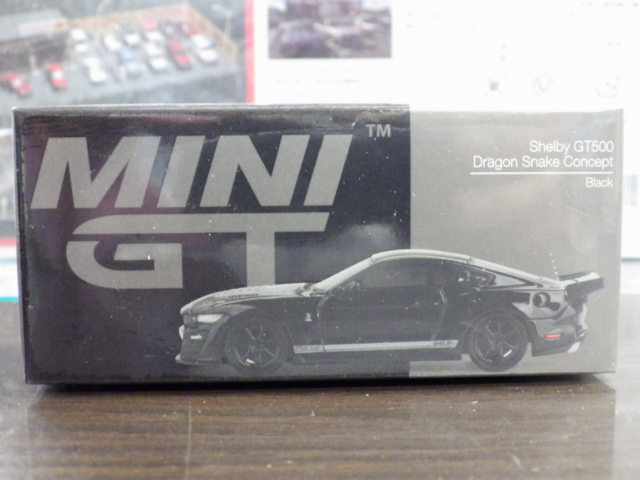 1/64 MINI GT 575 ӡ GT500 ɥ饴󥹥͡ 󥻥ץ (Black) ںϥɥ͡