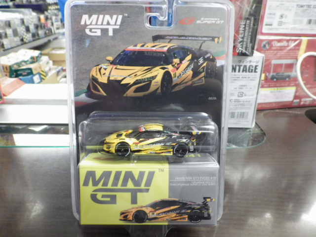 1/64 MINI GT ܸ ۥ NSX GT3 EVO22 åץ졼 SGT 2022 #18