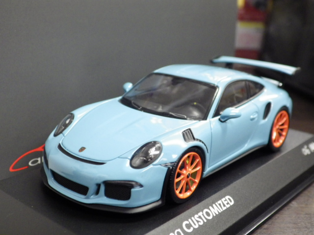1/43 ߥ˥ץ cartima CUSTOMIZED ݥ륷 911(991) GT3 RS 44pcsڥա֥롼