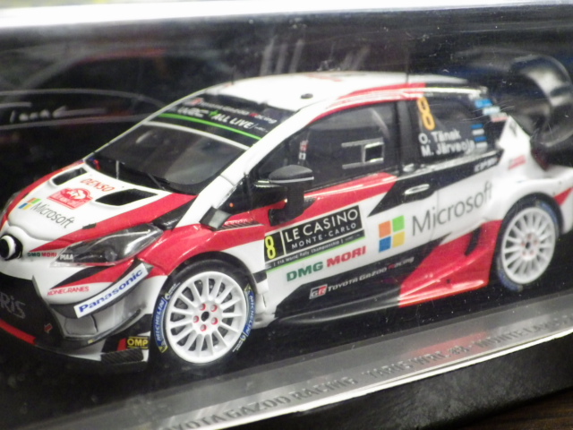 1/43 ѡ TOYOTA Gazoo Racing ɽȥߡޥͥ ꡪȥ西 ꥹ WRC ƥ꡼ 2018 #8