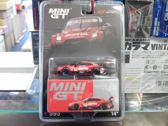 1/64 MINI GT 595 GT-R Nismo GT500 塼륪ƥå GT-R ѡGT2021 #23ںϥɥ͡