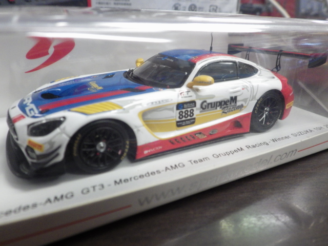 1/43 ѡ 륻ǥ AMG GT3 Team GruppeM Racing 뼯10ͥ 2018 #888