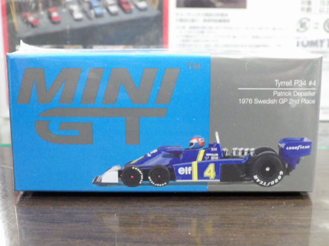 1/64 MINI GT 584 ƥ P34 ǥGP 1976 2 #4 P.Depailler