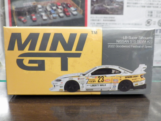 1/64 MINI GT 618  ӥ(S15) LB-Super Silhouette  2022 åɥåɥեƥХ륪֥ԡ#23 ϥɥ