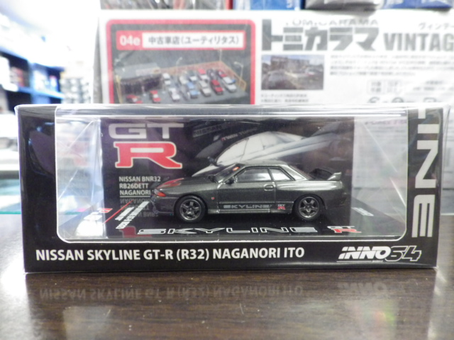 1/64 INNO PS ˥å 饤 GT-R R32 NAGANORI ITO