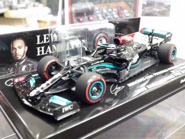 1/43 ߥ˥ץ 륻ǥ AMG W12 Lϥߥȥ 2021 ڥGP 100th POLE #44