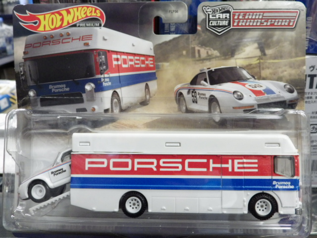 Hotwheels ȥ󥹥ݡ ݥ륷 959 & EURO HAULER