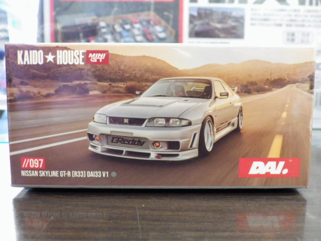 1/64 MINI GT KHMG 097  饤 GT-R (R33) DAI33 V1 (ϥɥ)