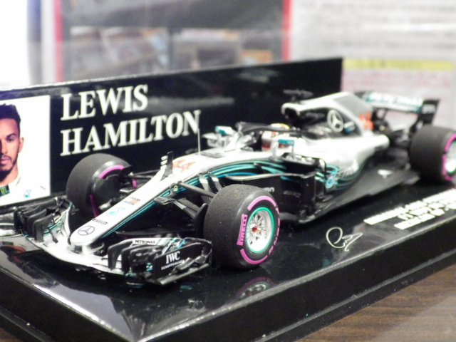 1/43 ߥ˥ץ 륻ǥ AMG W09 EQ Lϥߥȥ ᥭGP ɥԥ2018 #44