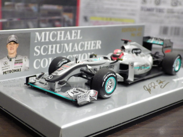 1/43 ߥ˥ץ 塼ޥåϥ쥯 륻ǥ GP F1  MGP W01 M.塼ޥå 2010 #3