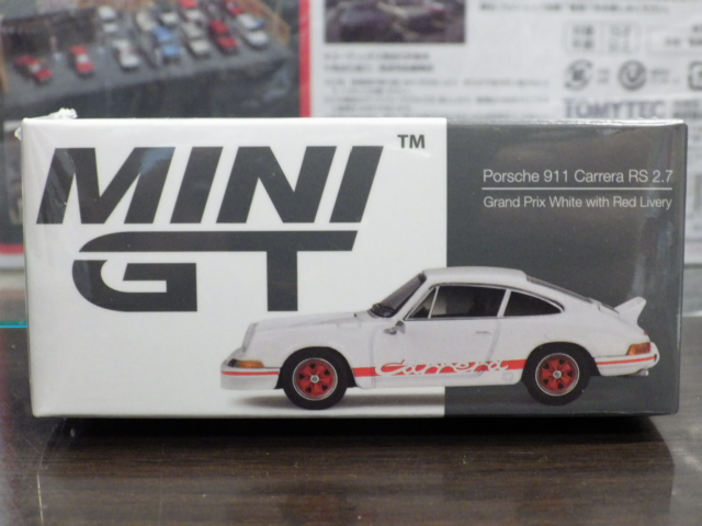 1/64 MINI GT 612 ݥ륷 911  RS 2.7 ץꡦۥ磻ȡߥåɥХ꡼ںϥɥ͡