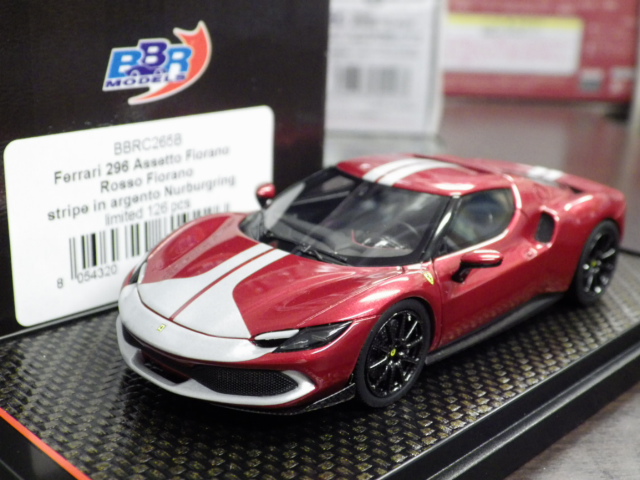 1/43 BBR ե顼 296 GTB Assetto Fiorano Rosso Fiorano 126pcs