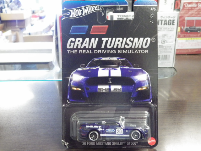 Hotwheels '20 FORD MUSTANG SHELBY GT500 GRAN TURISMO