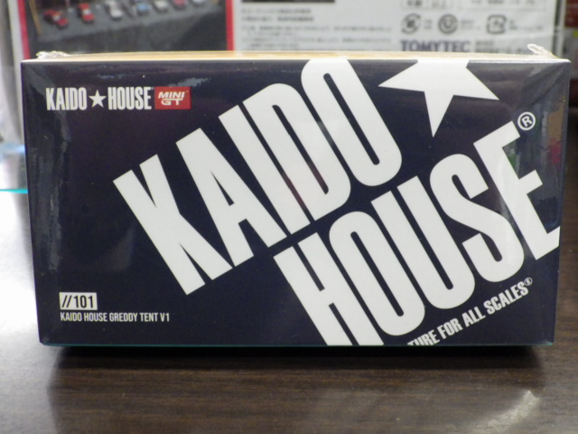 1/64 MINI GT KAIDO HOUSE KHMG101 GREDDY テント V1 1/64 MINI GT KAIDO HOUSE KHMG101 GREDDY テント V1