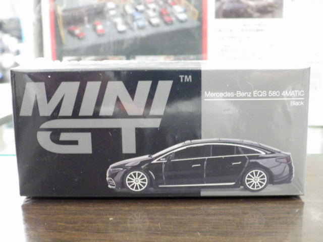 1/64 MINI GT694 륻ǥ٥ EQS 580 4MATIC ֥å ϥɥ