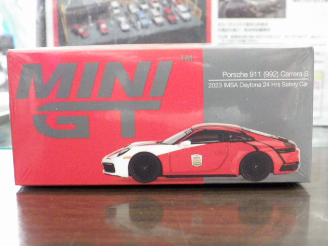 1/64 MINI GT699 ݥ륷 911(992) S 2023 IMSA Daytona 24Hrs եƥ ϥɥ