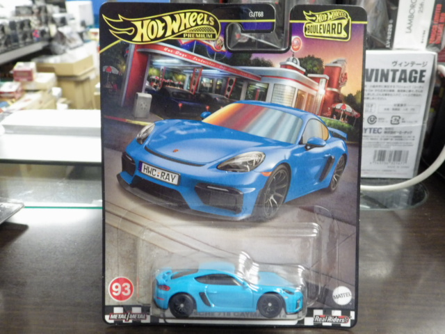 Hotwheels PREMIUM ݥ륷 718 ޥ GT4ڥ֥롼