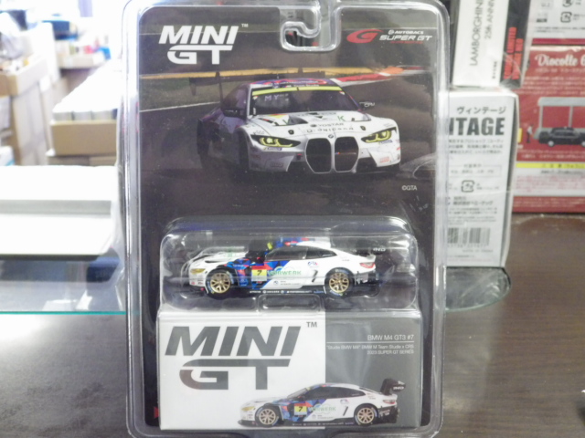 1/64 MINI GT 691 ܸ BMW M4 GT3 Studie BMW M4 BMW Team Studie x CRS SGT꡼ 2023 ϥɥ #7