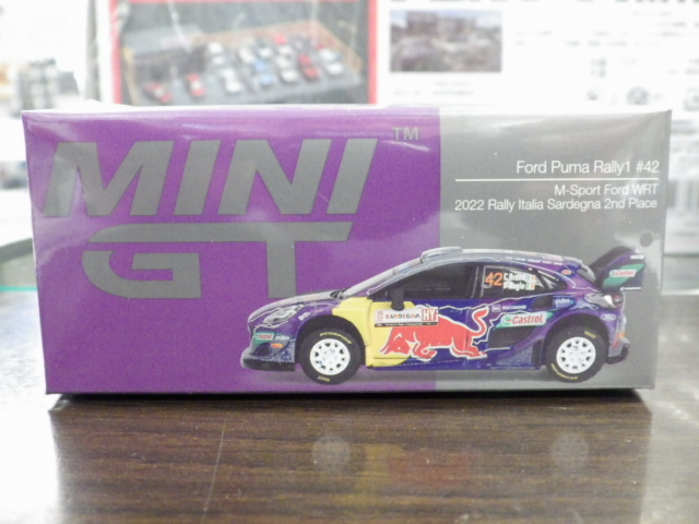 1/64 MINI GT 627 ե PUMA Rally1 42 2022ꥢ ǥ˥ 2޼  ںϥɥ͡