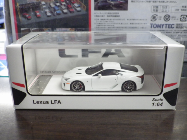 1/64 モデルワン レクサス LFA (LFA10型)【ホワイト】 1/64 モデルワン レクサス LFA (LFA10型)【ホワイト】