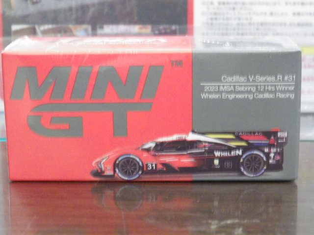 1/64 MINI GT 745 キャデラック Vシリーズ. R IMSA セブリング12時間 優勝車 2023 ウィレンエンジニアリングキャデラックレーシング#31 1/64 MINI GT 745 キャデラック Vシリーズ. R IMSA セブリング12時間 優勝車 2023 ウィレンエンジニアリングキャデラックレーシング#31
