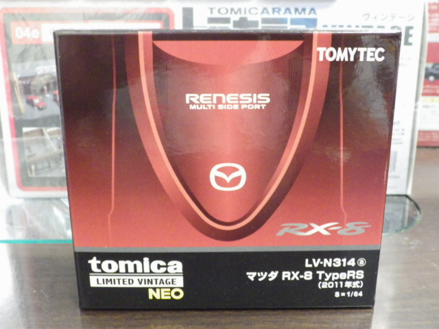 1/64 トミカリミテッドヴィンテージNEO LV-N314a マツダ RX-8 TypeRS (2011年式) 【赤】