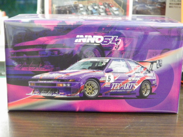 1/64 INNO トヨタ スプリンタートレノ (AE86) N2 PROJECT BY TEC-ART'S