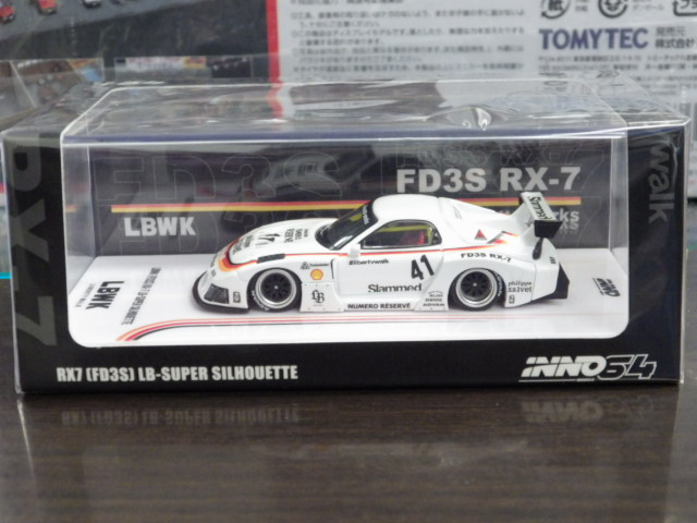 1/64 INNO RX-7 FD3S LB-スーパーシルエット #41 1/64 INNO RX-7 FD3S LB-スーパーシルエット #41