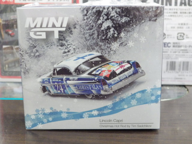 1/64 MINI GT 888 クリスマスエディション2024 リンカーン カプリ ホットロッド by Tim Sadchikov 左ハンドル仕様 1/64 MINI GT 888 クリスマスエディション2024 リンカーン カプリ ホットロッド by Tim Sadchikov 左ハンドル仕様