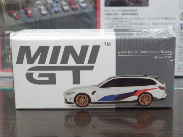 1/64 MINI GT 776 BMW M3 Mパフォーマンス ツーリ ング アルピンホワイト 左ハンドル仕様 1/64 MINI GT 776 BMW M3 Mパフォーマンス ツーリ ング アルピンホワイト 左ハンドル仕様