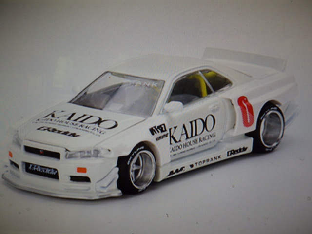 1/64 MINI GT KHMG049 日産 スカイライン GT-R R34 Kaido Works V2 右ハンドル仕様 1/64 MINI GT KHMG049 日産 スカイライン GT-R R34 Kaido Works V2 右ハンドル仕様