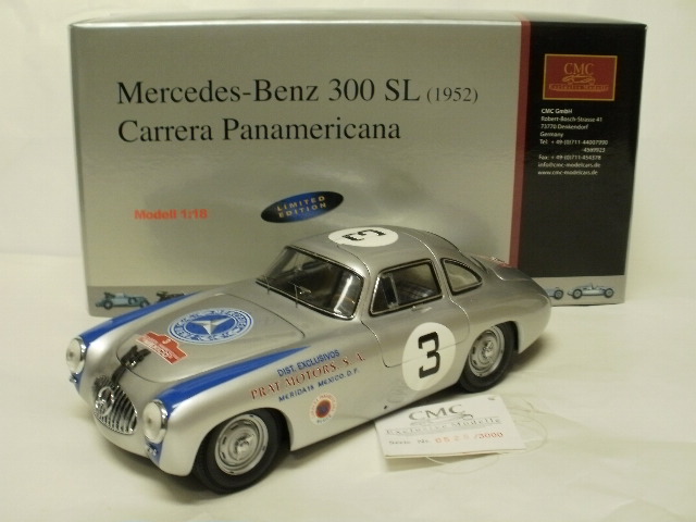 1/18 CMCꡡ륻ǥ٥ġ300SLCarrera Panamericana#3