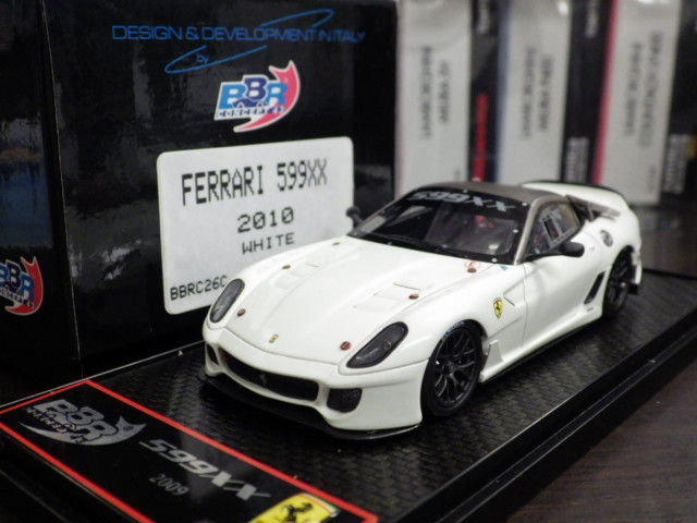 1/43 BBR フェラーリ 599XX【ホワイト】 1/43 BBR フェラーリ 599XX【ホワイト】