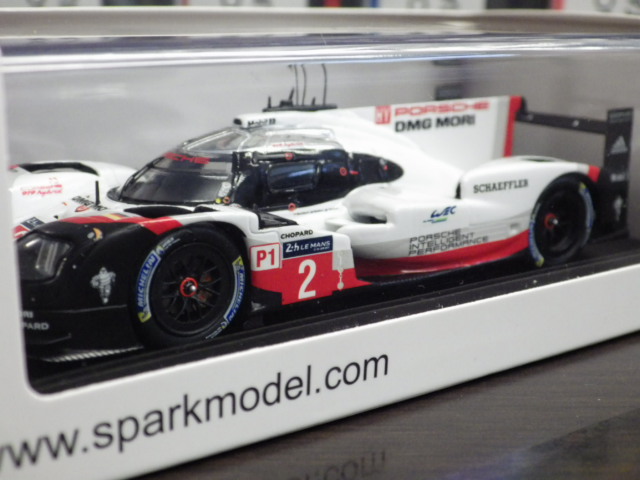 1/43 スパーク ポルシェ 919 Hybrid ポルシェ LMP Team Winner ルマン 2017 #2 1/43 スパーク ポルシェ 919 Hybrid ポルシェ LMP Team Winner ルマン 2017 #2